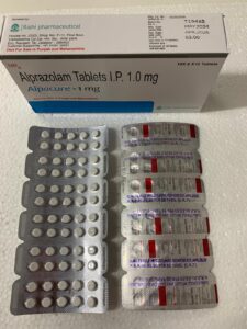 Xanax Alpcure 1mg Tablets (Alprazolam)