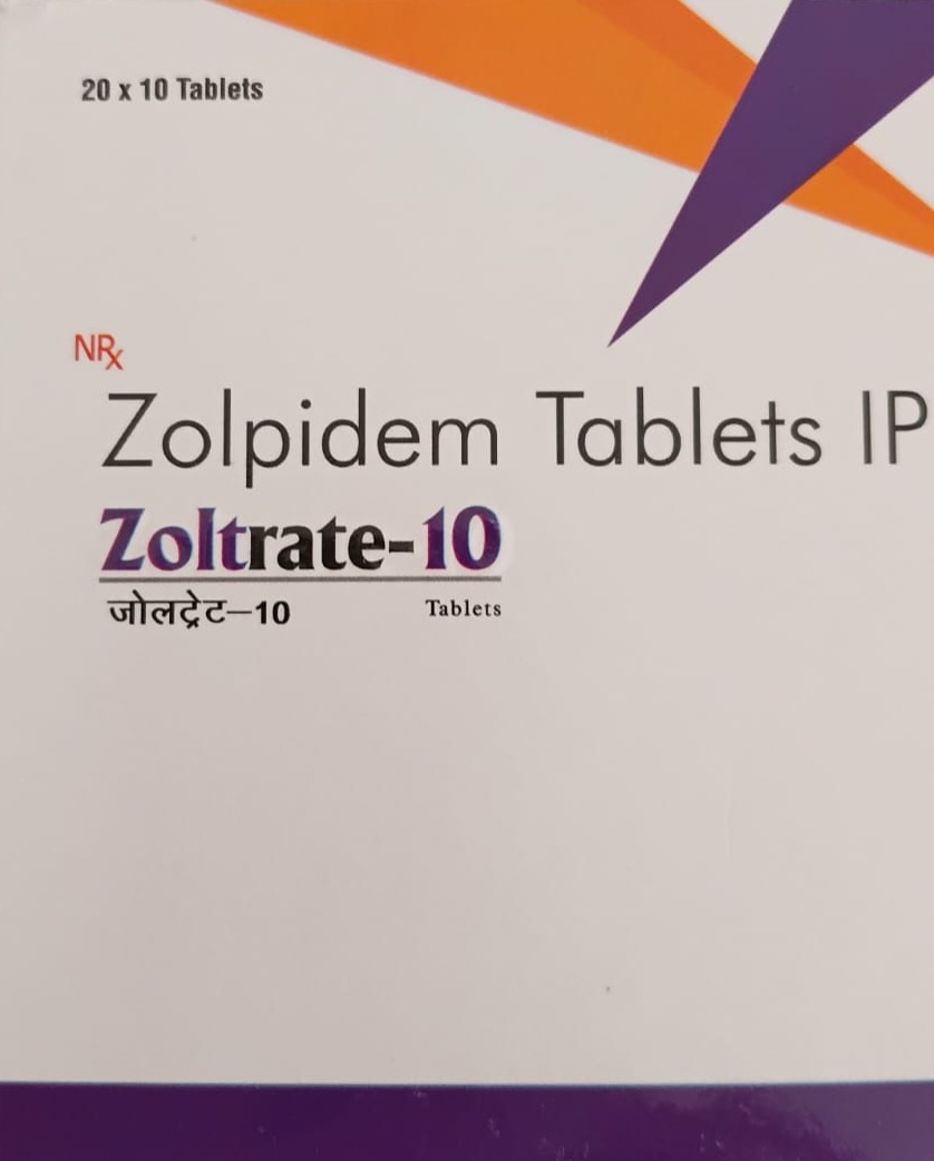Zolpidem Zoltrate 10 mg